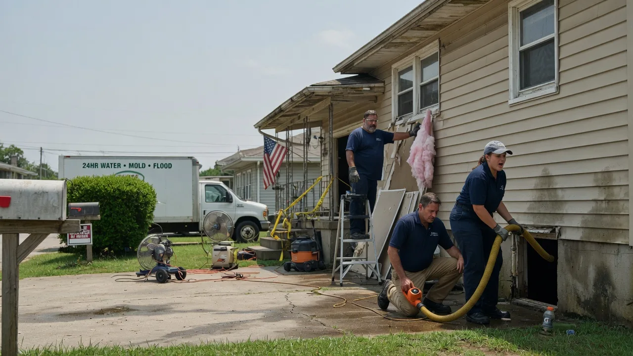 Water Damage Repair in Mount Calm, TX near me